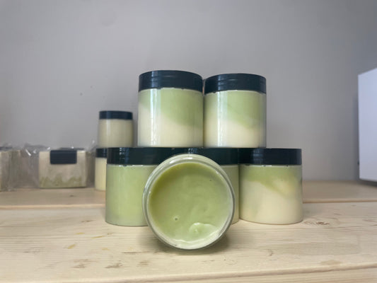 White Tea & Sage Tallow Body Butter (4oz)